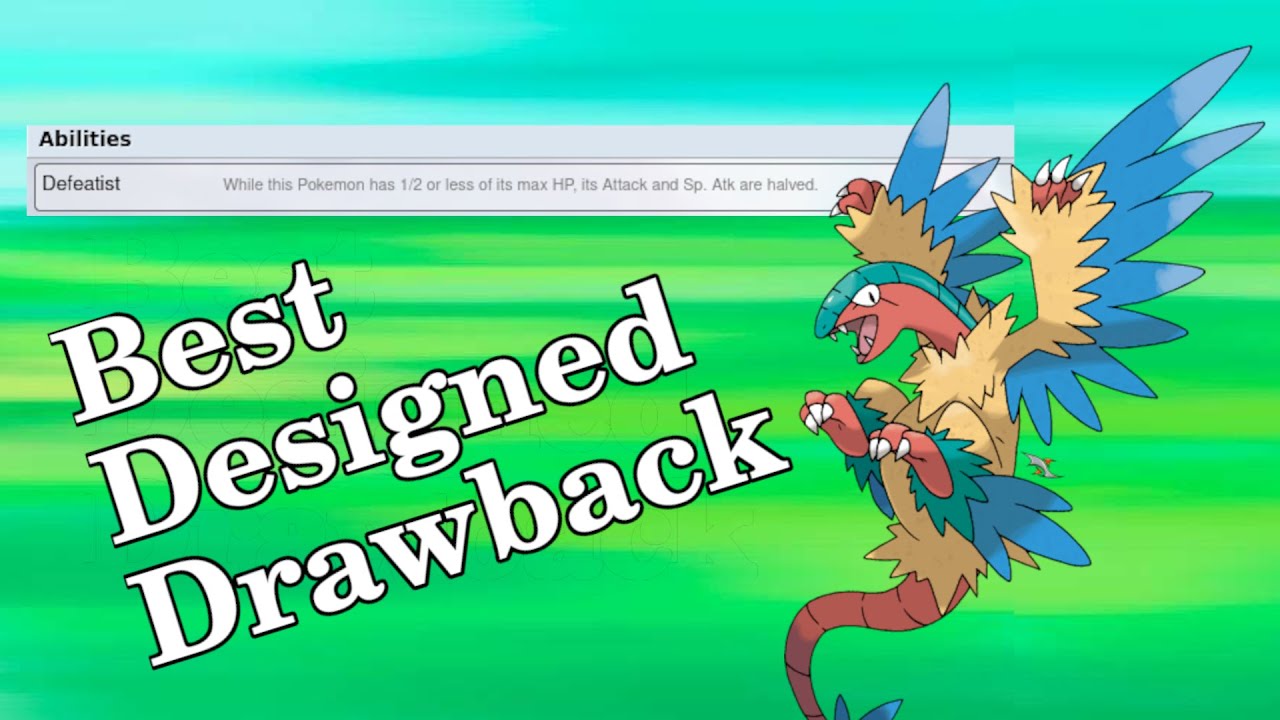 Why Defeatist Is The Best Designed Drawback