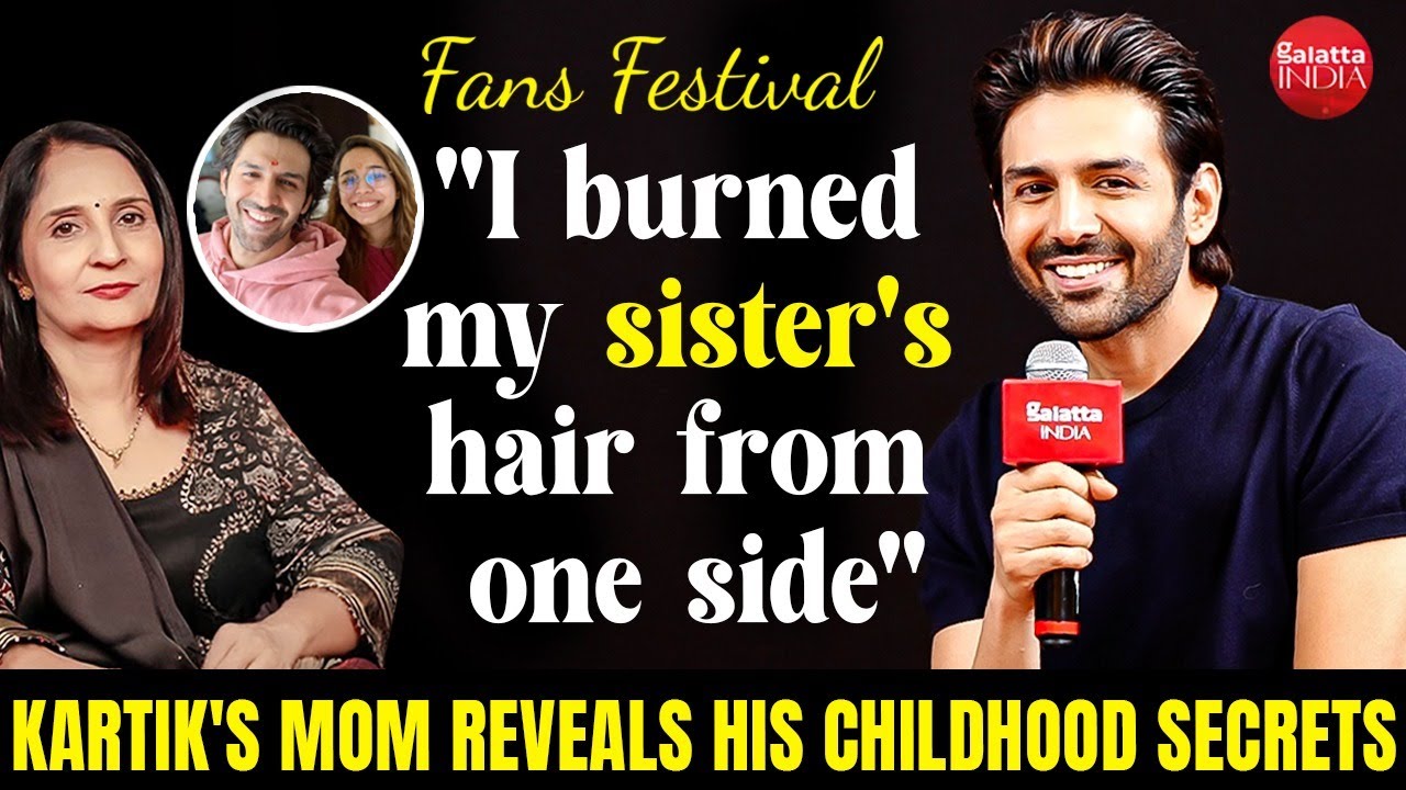 Kartik Aaryan's FUNNIEST INTERVIEW | Mom's message | My neighbour's dog & I had same name |Fans Fest