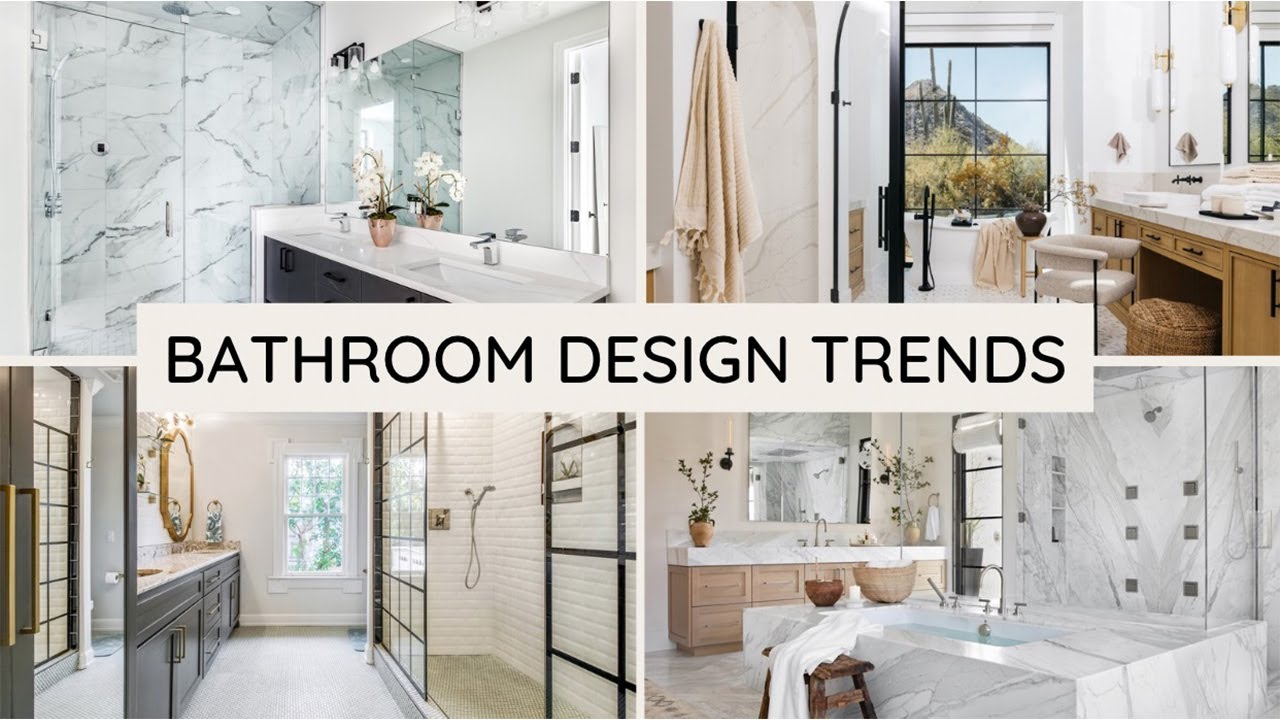 Get Ready for the MOST POPULAR BATHROOM DESIGN Trends