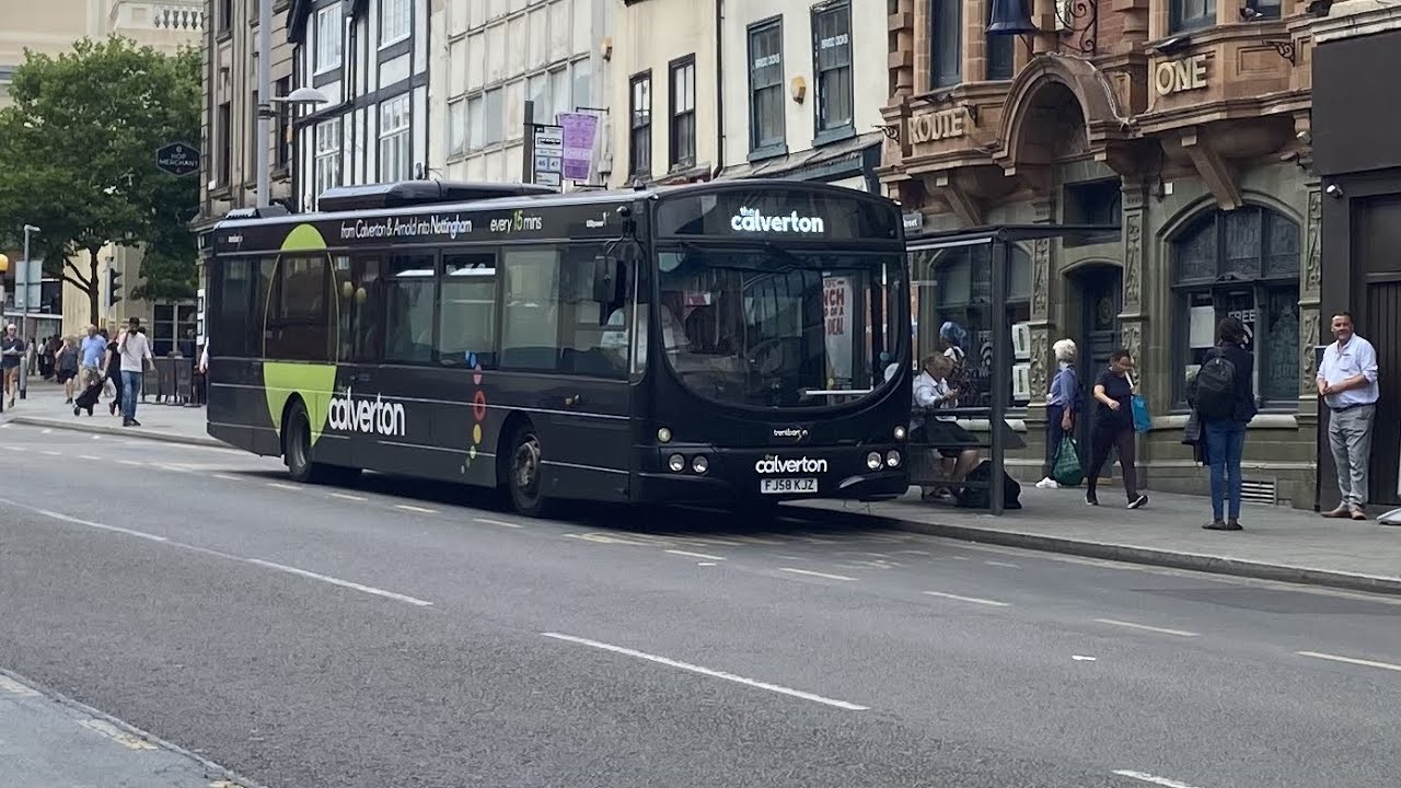 The Calverton@708/FJ58 KJZ (Nottingham ↺ Calverton)