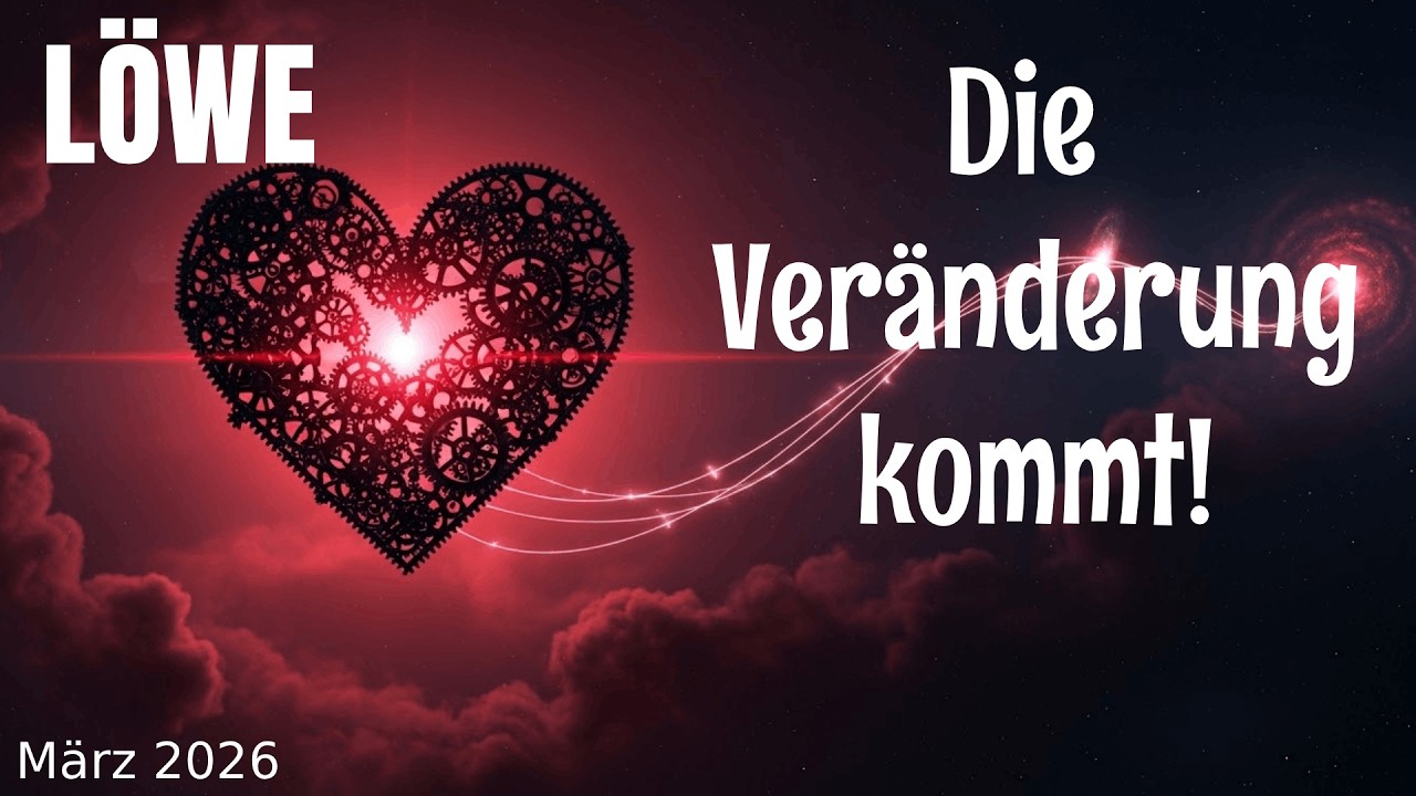 Löwe❤️Damit rechnest du nicht  Große Veränderung März 2026 Tarot