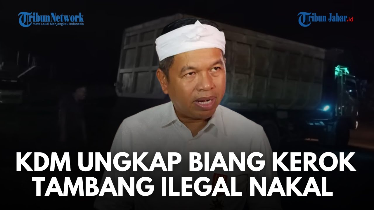 KDM BONGKAR DALANGNYA! Terungkap  Pemilik Tambang Ilegal Subang yang Nekat Langgar Police Line
