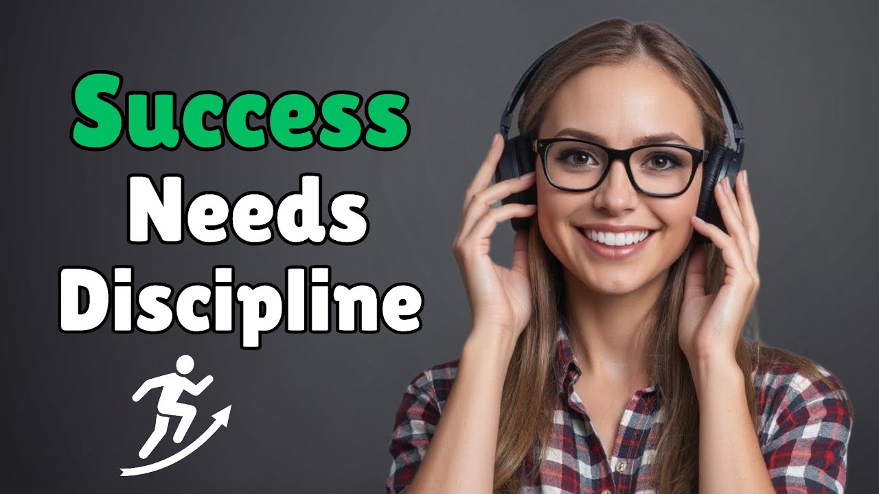 Self-Discipline For Success; Listening To English Podcasts Helps You Speak Better Everyday!