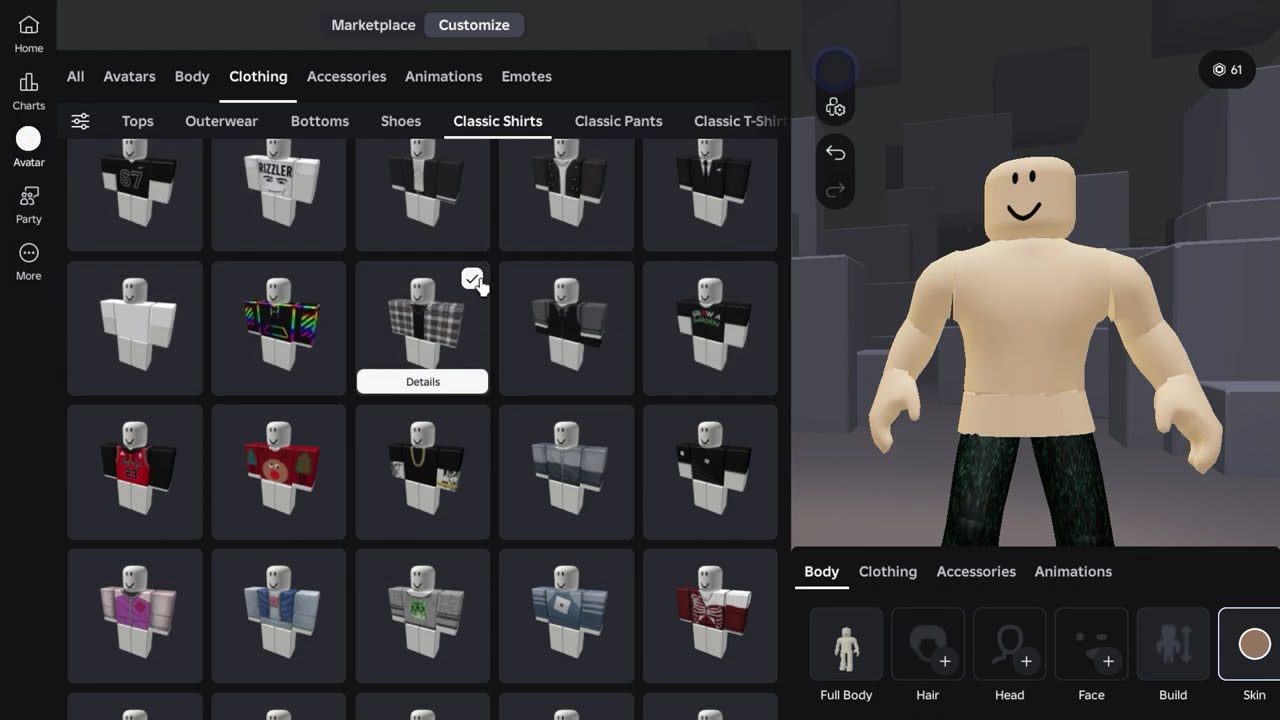 Editing my Roblox skin  (Part 2)