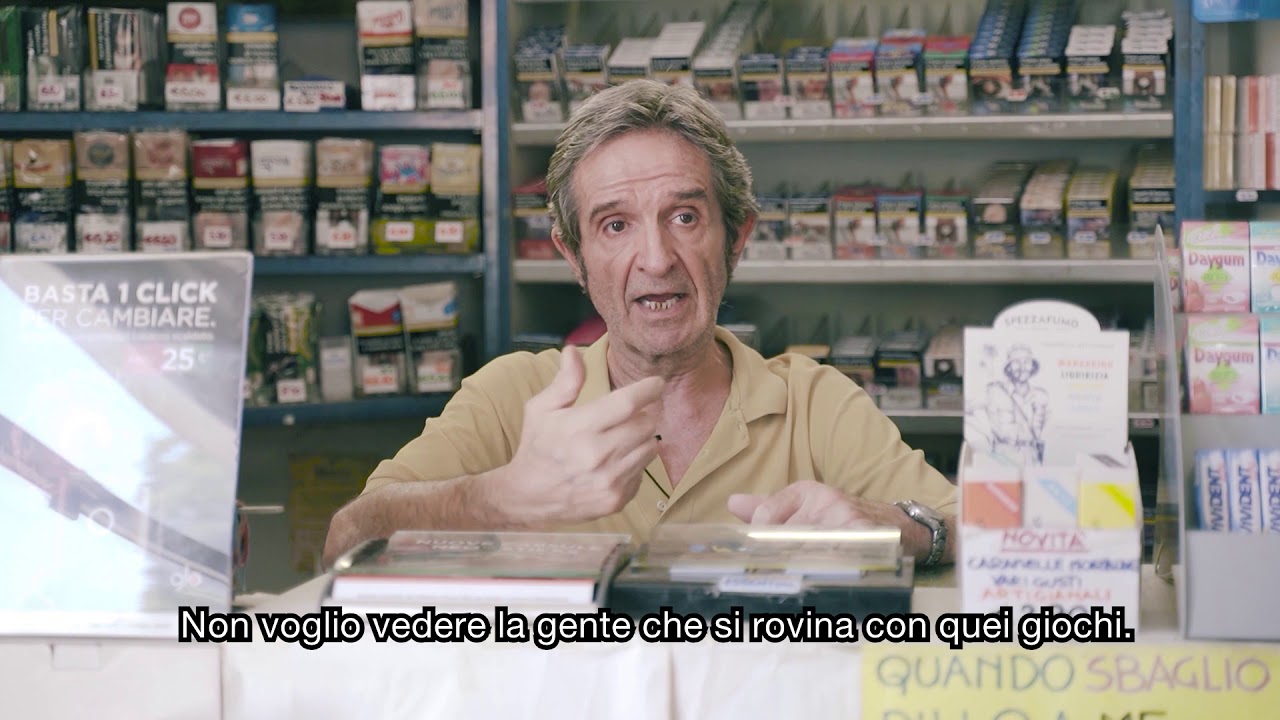 L'azzardo non è un gioco - Testimonianza Tabaccheria 189