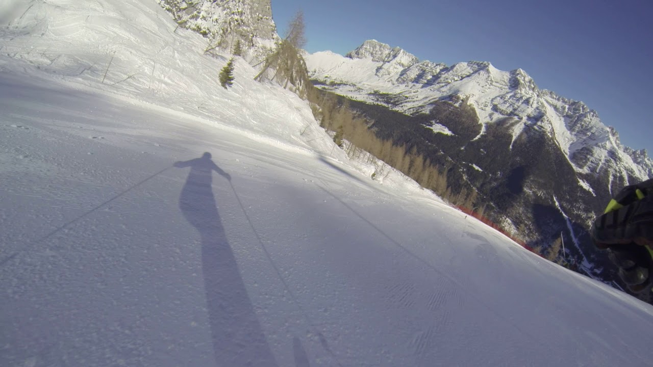 FEBRUARY 2019, MORNING RIDE!!!  SKI RESORT SELLA NEVEA - KANIN,
