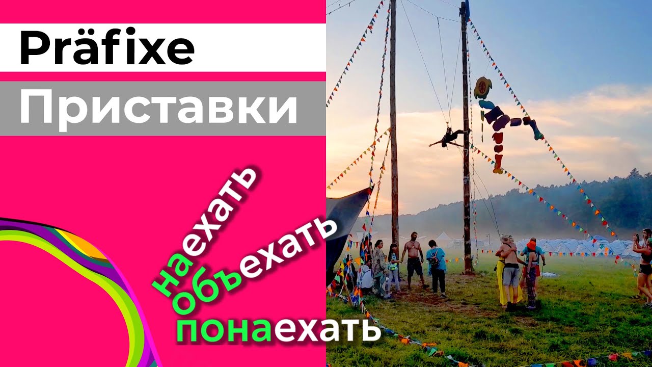 Vorsilben/Präfixe in russischer Sprache anschaulich dargestellt. RUSSISCH FÜR FORTGESCHRITTENE