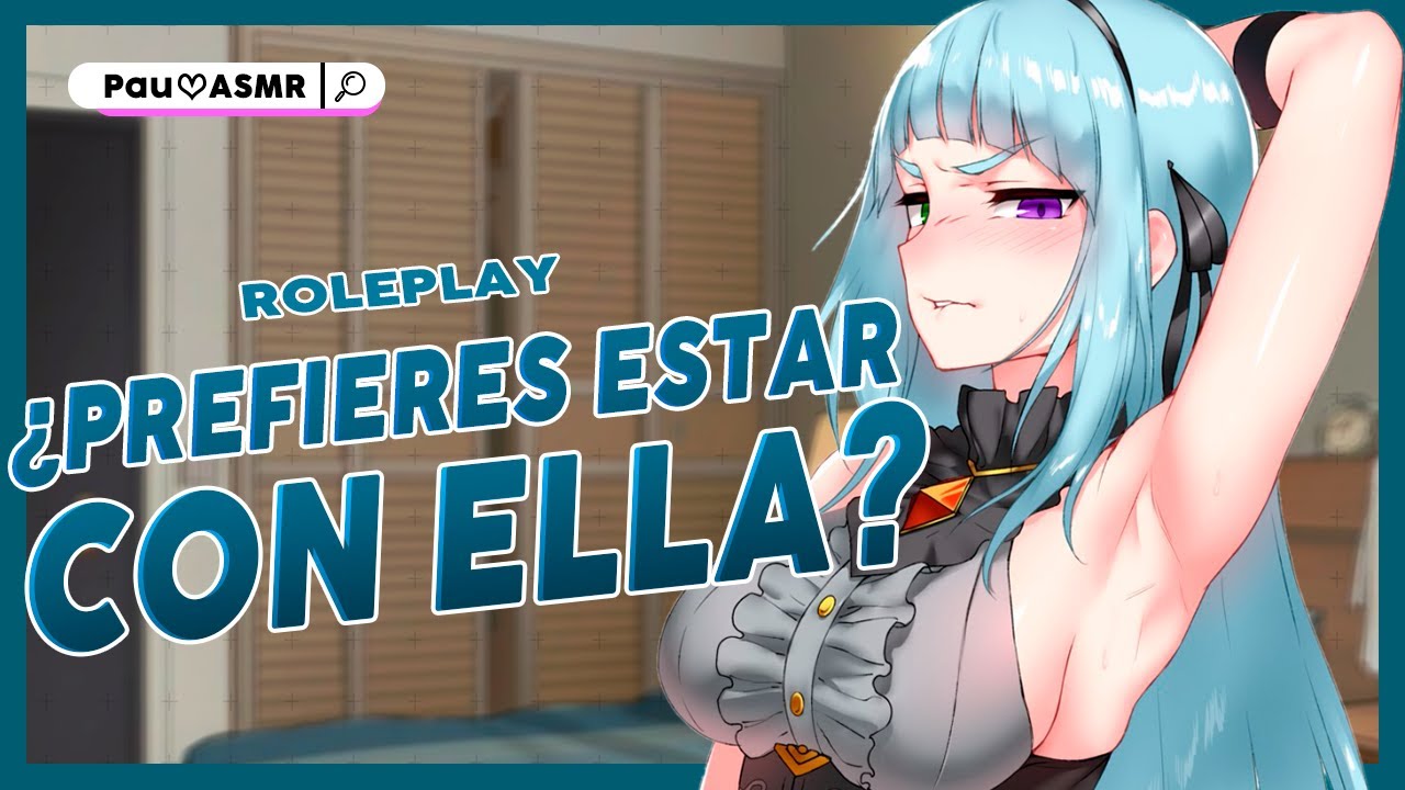 Tu ROOMIE Tsundere CELOSA 💙ASMR| Roleplay ESPAÑOL