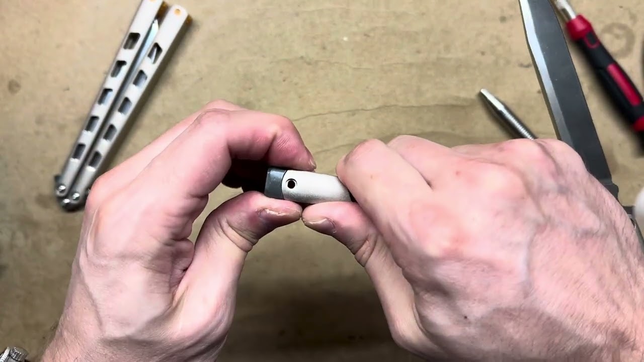 Cold Steel Arc Angel Aluminum balisong: Install Guide for Zippy Spacers
