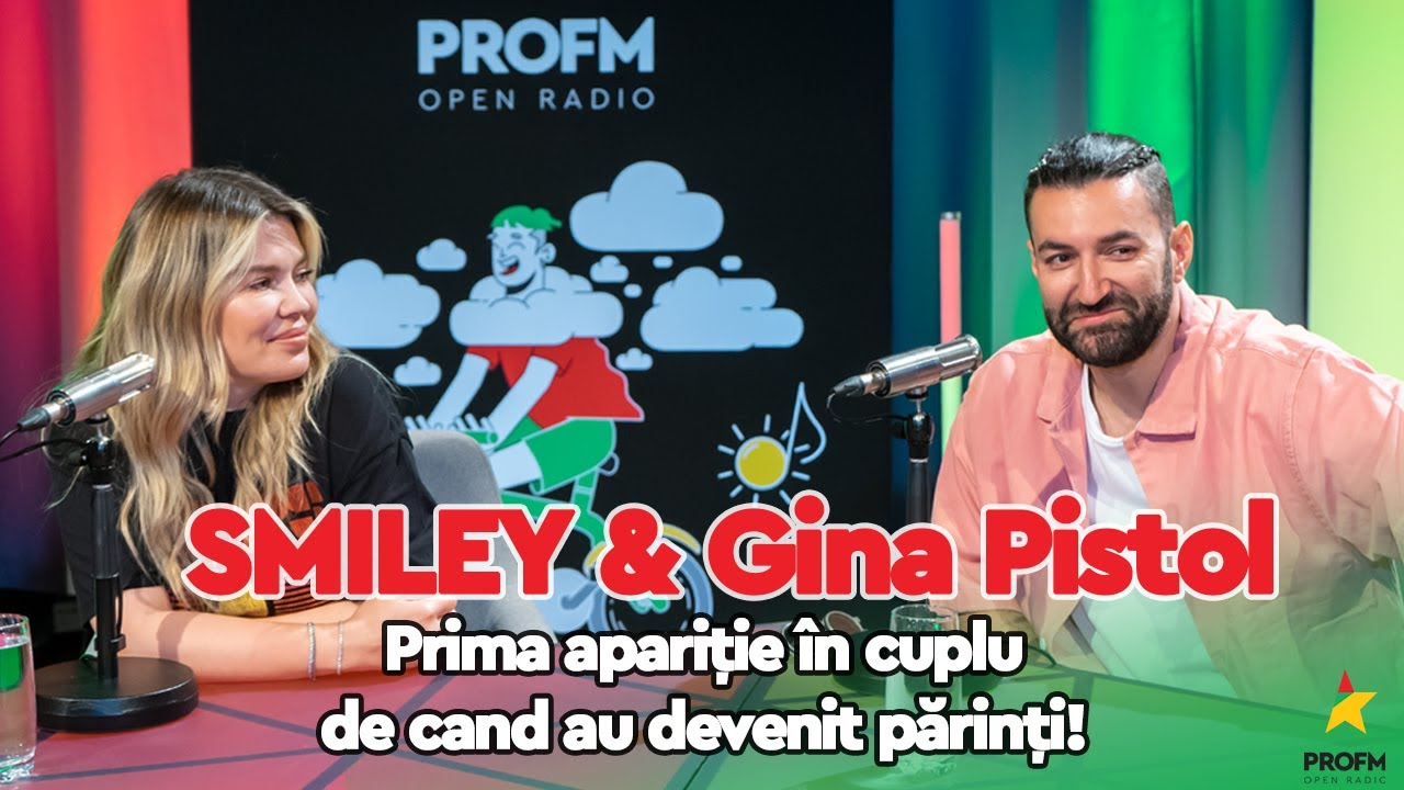 SMILEY & Gina Pistol - Prima apariție de cand au devenit părinți! Podcast PROFM #searadupă7 cu FERE