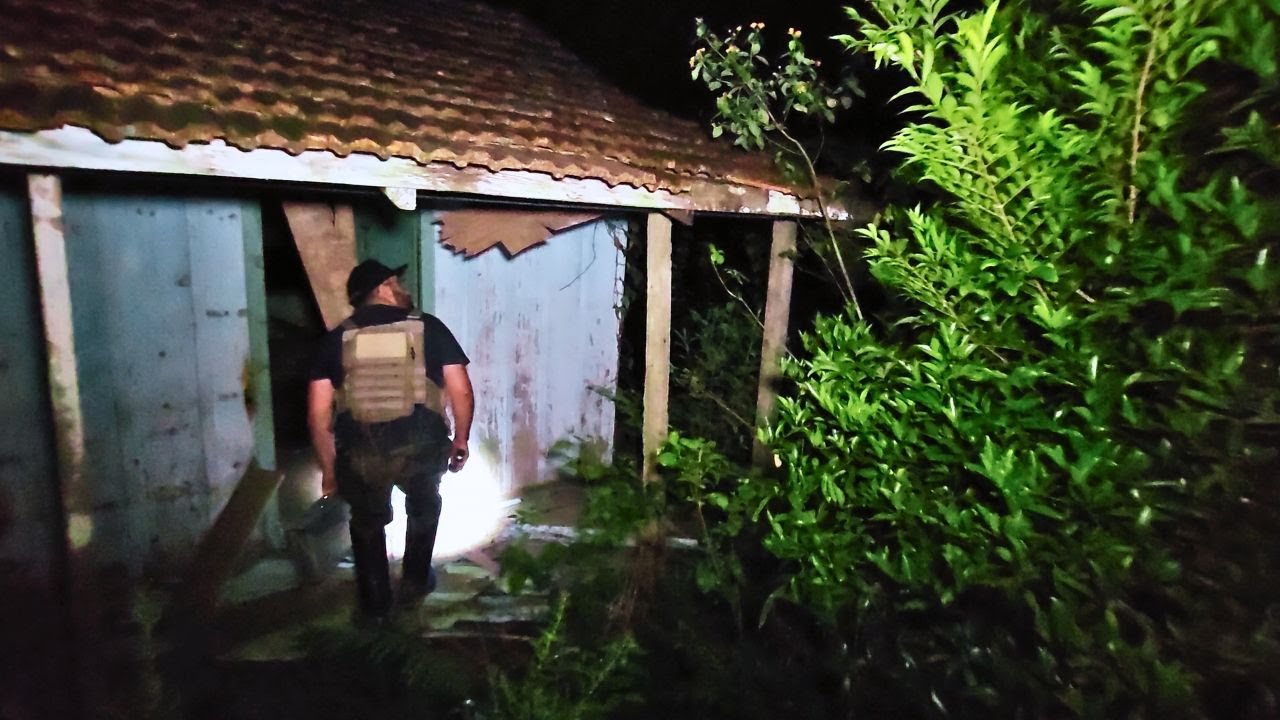 ESSA FOI A CASA MAIS ASSUSTADORA QUE GRAVAMOS