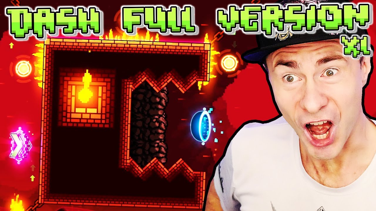 DASH FULL VERSION - THE BEST Full Version RobTop Level [Geometry Dash 2.2]