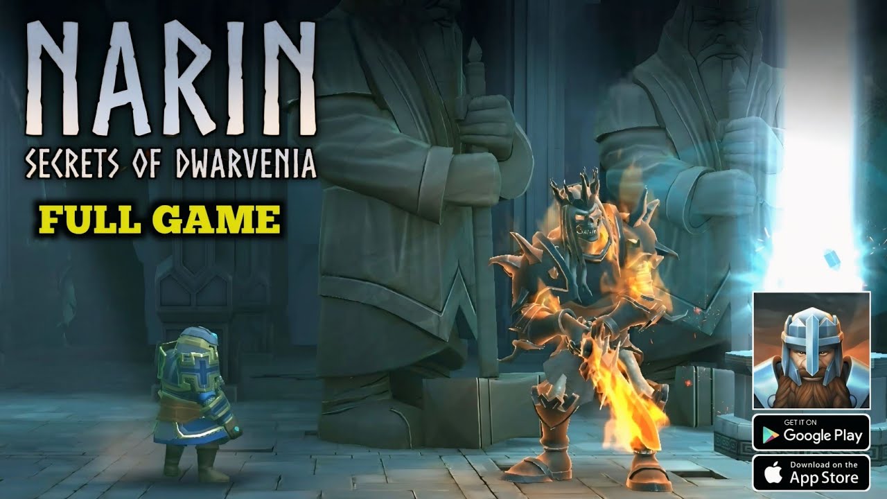 Нарин - Секреты Дварфании: полное прохождение игры (Android и iOS)