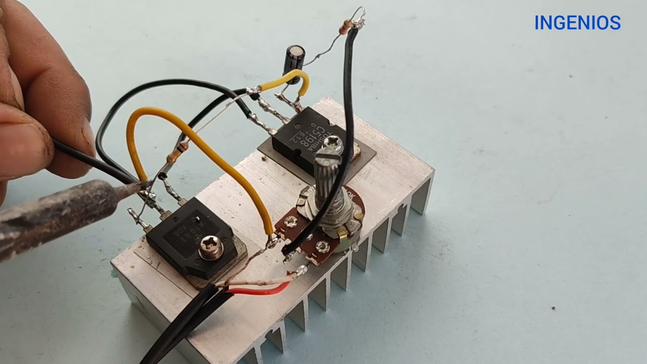 Amplificador De Audio Clase A con C5198 y A1941