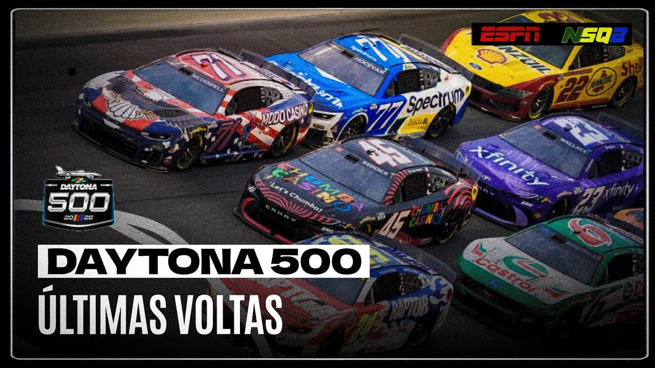 FINAL ABSURDO DA DAYTONA 500 DE 2026!!!