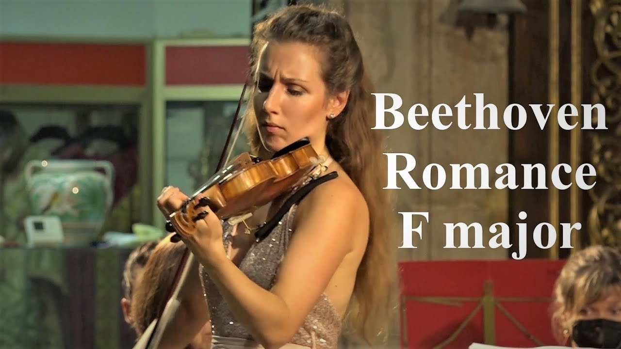 Johanna R&ouml;hrig violin - Beethoven Romance No. 2 in F major - Live
