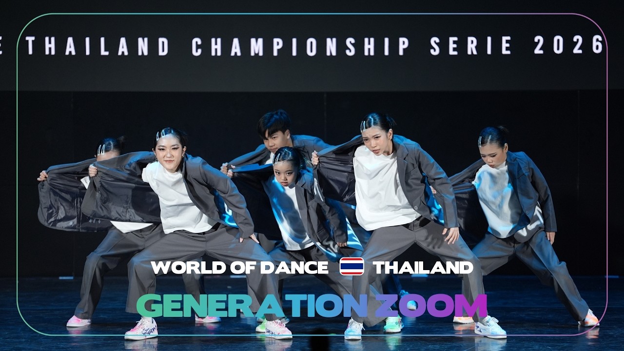 GENERATION ZOOM | 2-е место в командном зачете среди юниоров | World of Dance Thailand 2026 | #WO...