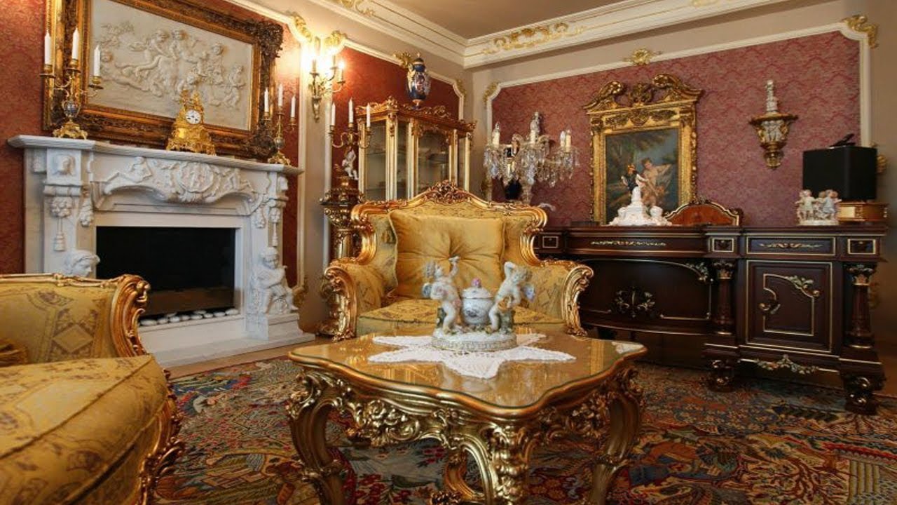 Beautiful Home Decor and Versailles Castle Ideas for Baroque Furniture Design