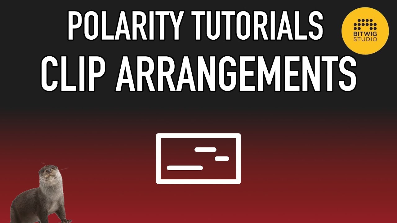 Clip Arrangement - Bitwig Tutorial