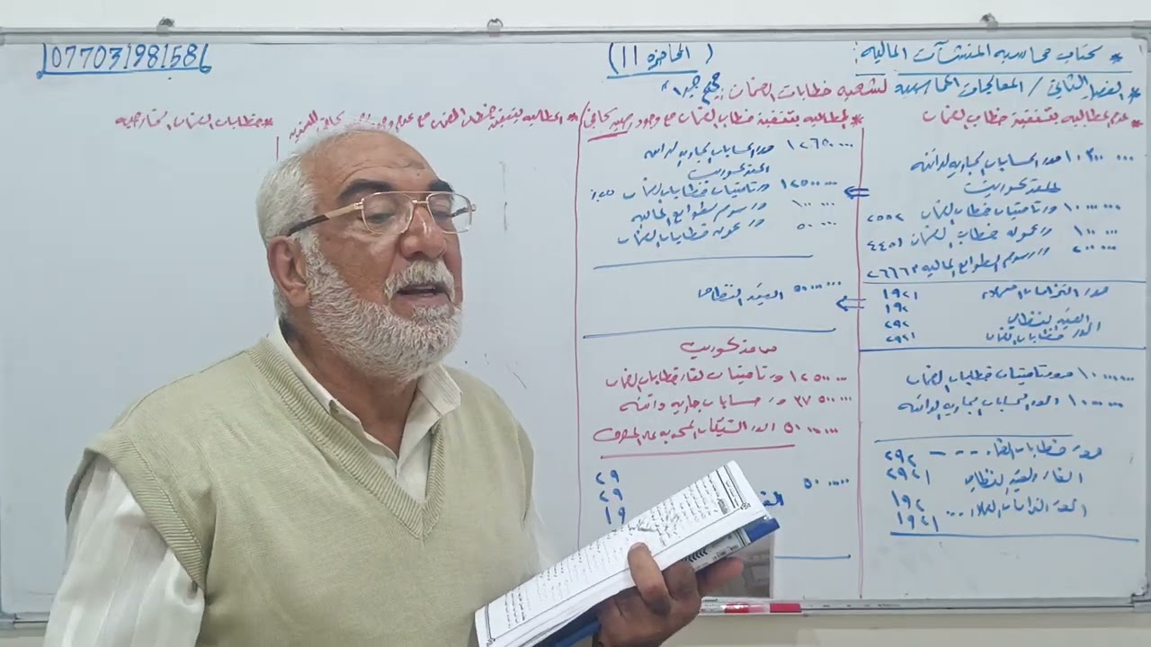 محاسبة المنشآت م/11     خطابات الضمان   الثالث تجاري