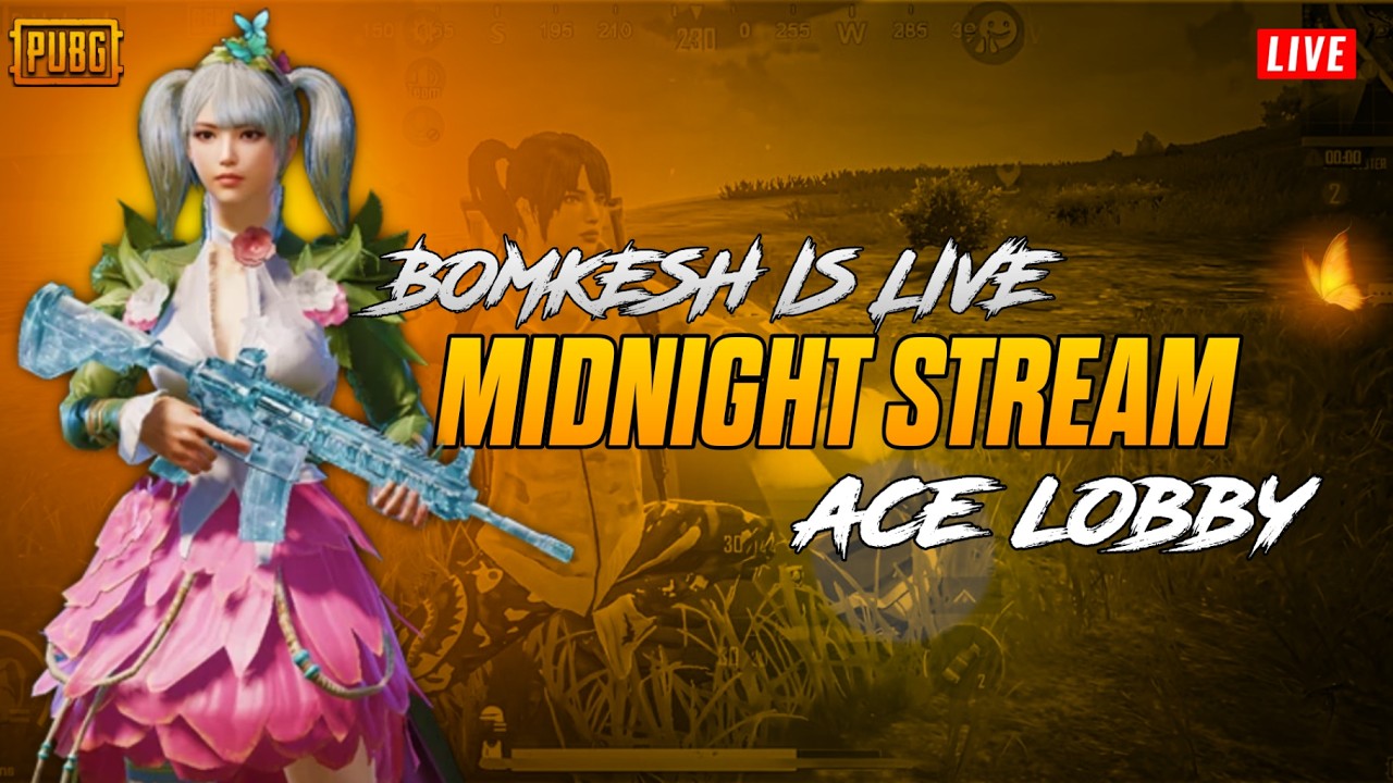 MIDNIGHT STREAM BGMI  - BOMKESHE IS LIVE #bgmi #shorts #facecam