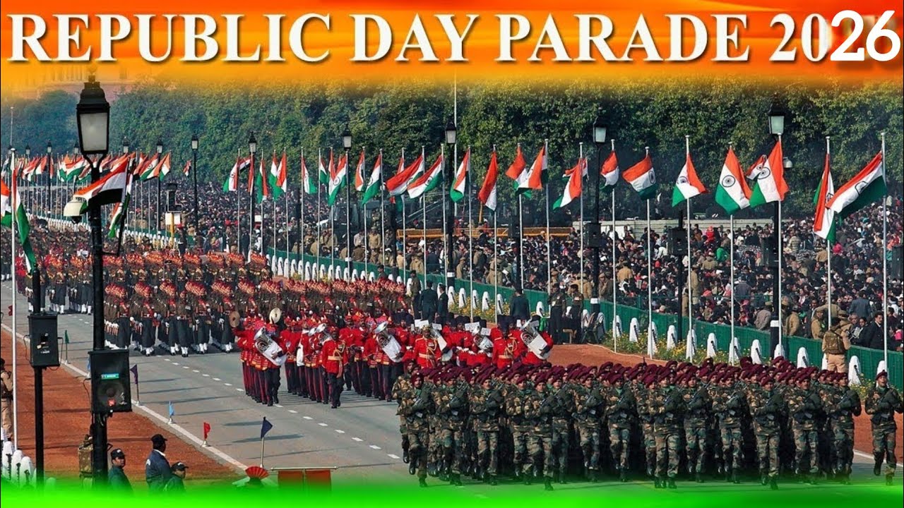 26 जनवरी परेड ग्रैंड रिहर्सल।। गणतंत्र दिवस समारोह परेड।।