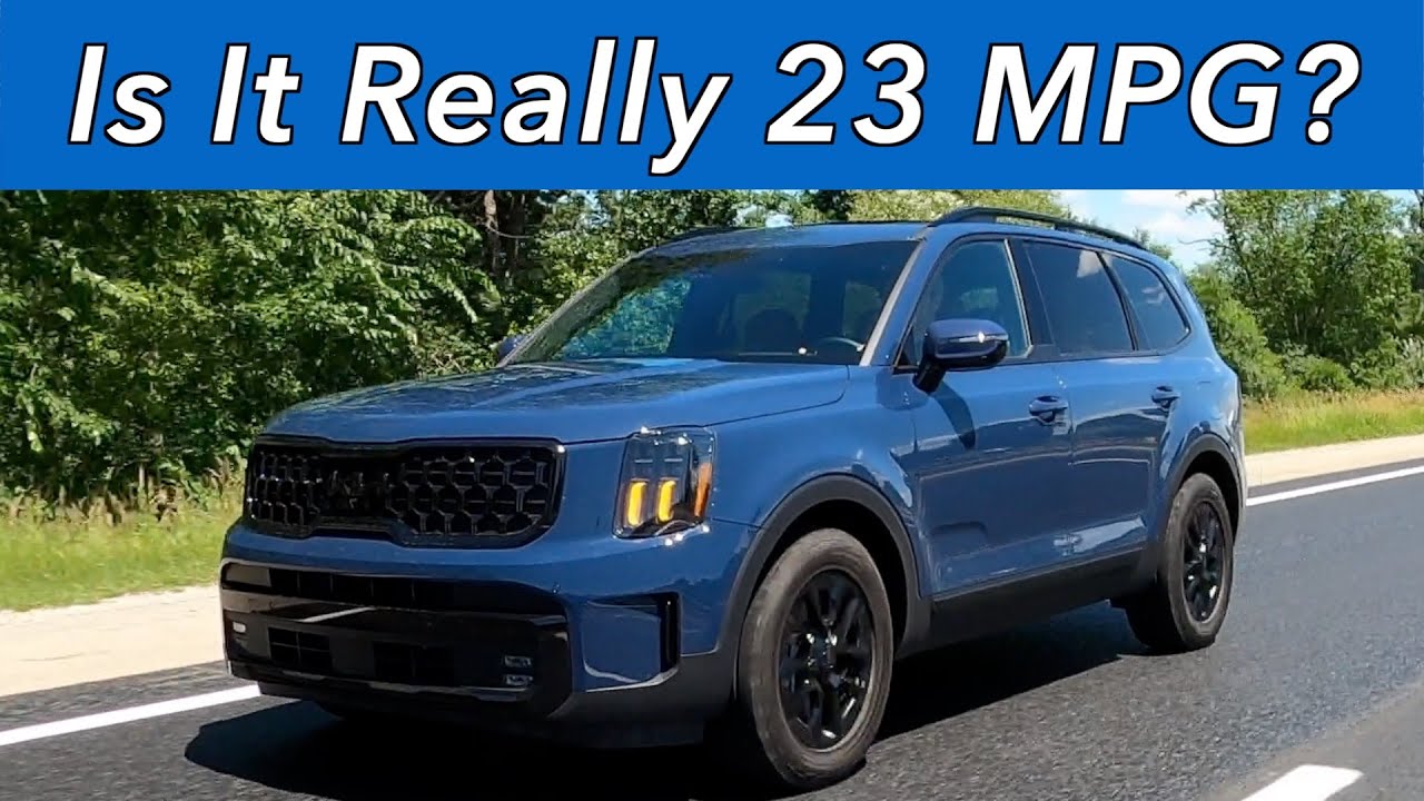 2025 Kia Telluride SX Prestige X-Pro Fuel Economy Test. What's the Real MPG?