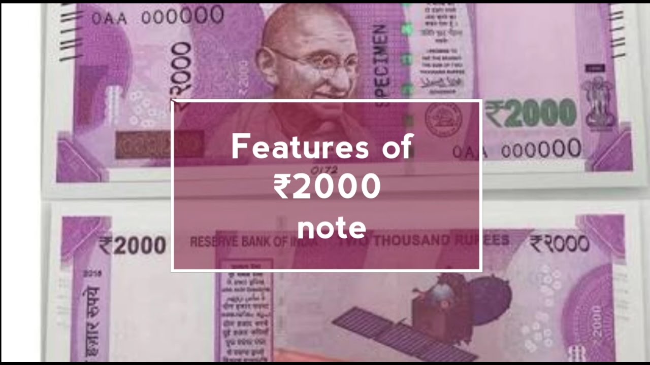 Features of New 2000rs Note...!|#INDIAAGAINSTCORRUPTION