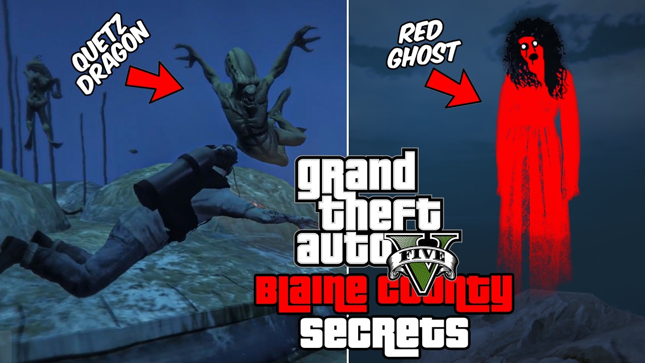 GTA 5 - Blaine County Secrets! (TOP 30)