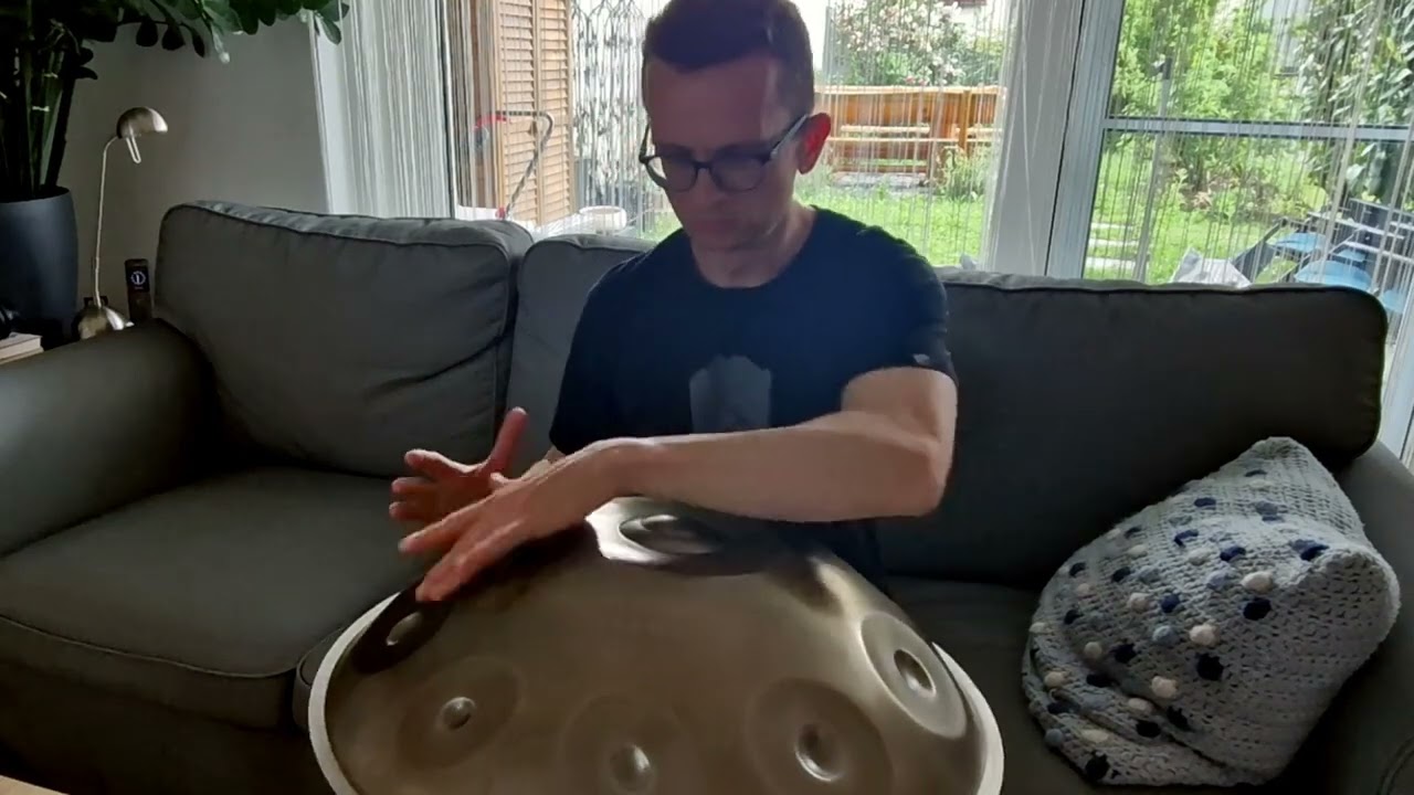 Awakening | Handpan Improvisation | Played on D Kurd 13 YataoPan