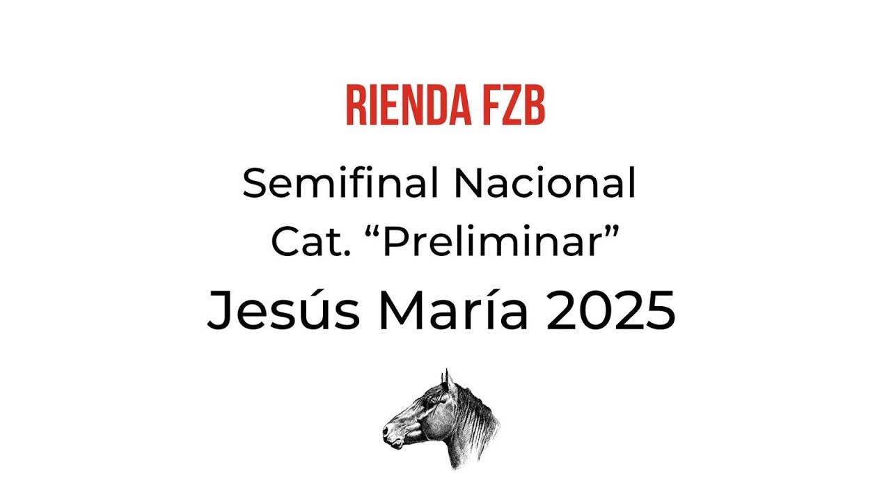 Semifinal Nacional FZB Cat. Preliminar