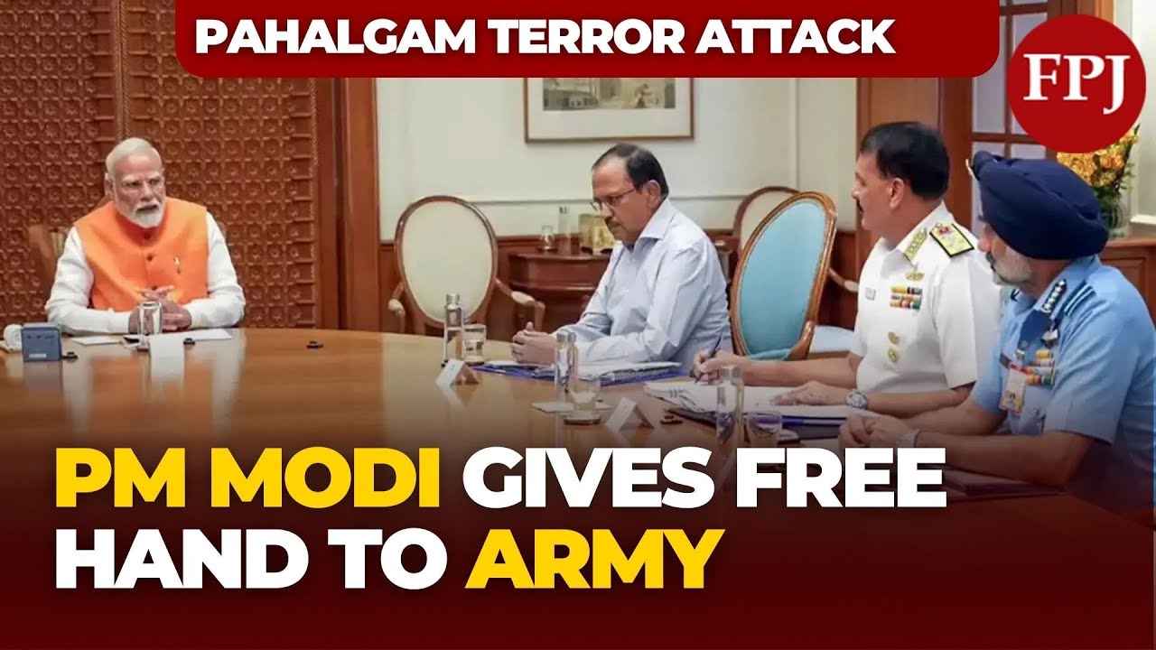To Avenge Pahalgam Attack, PM Modi Gives Armed Forces a Free Hand