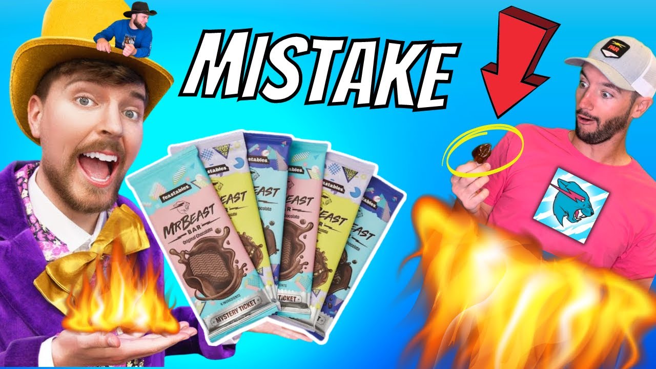 MrBeast Chocolate Bar ULTIMATE Taste Test