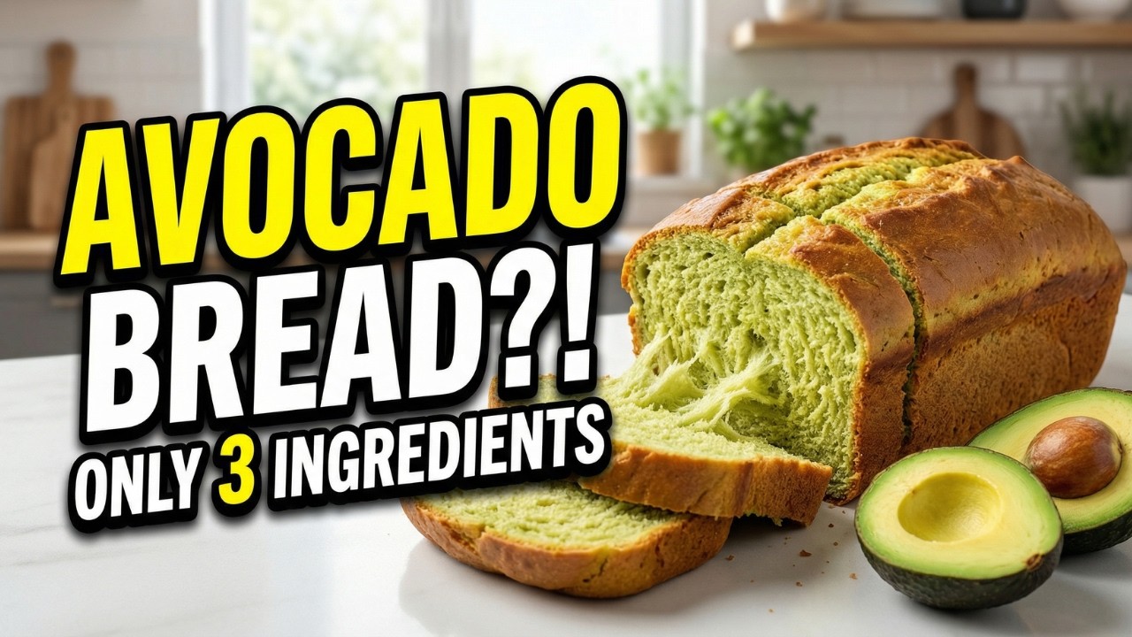 3-Ingredient Keto Avocado Bread – Low Carb & Gluten Free