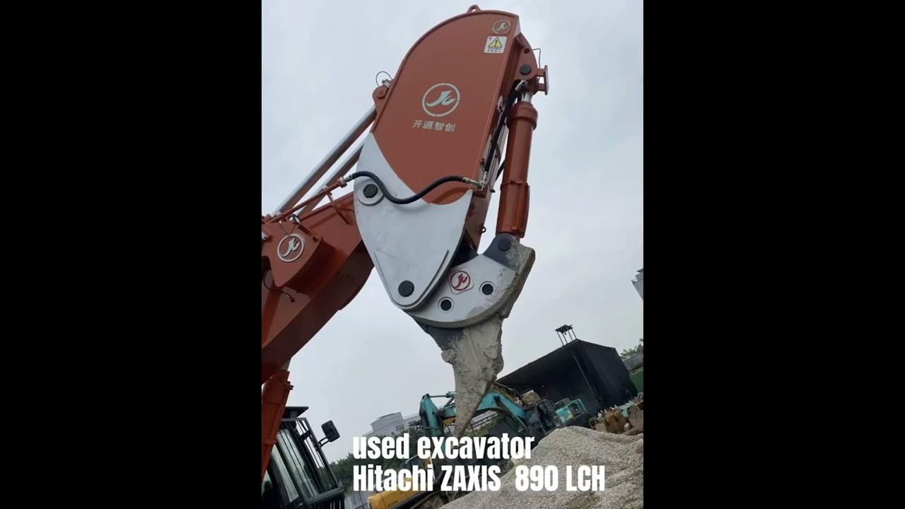 Used excavator Hitachi ZAXIS 890 Lch #ZX890 Lch #hitachi large excavator #rock hook boom