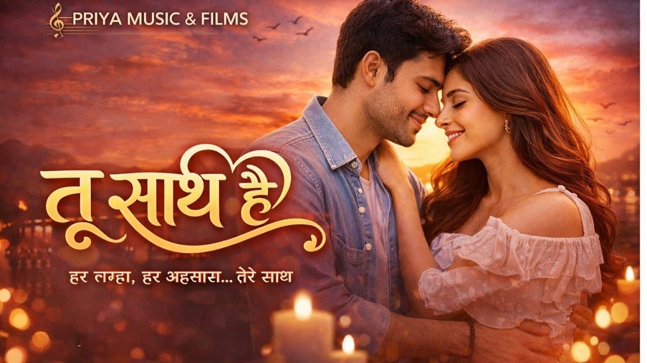 Tu Sath Hai… Har Lamha | Heart-touching Hindi Love Song | priya music and films 