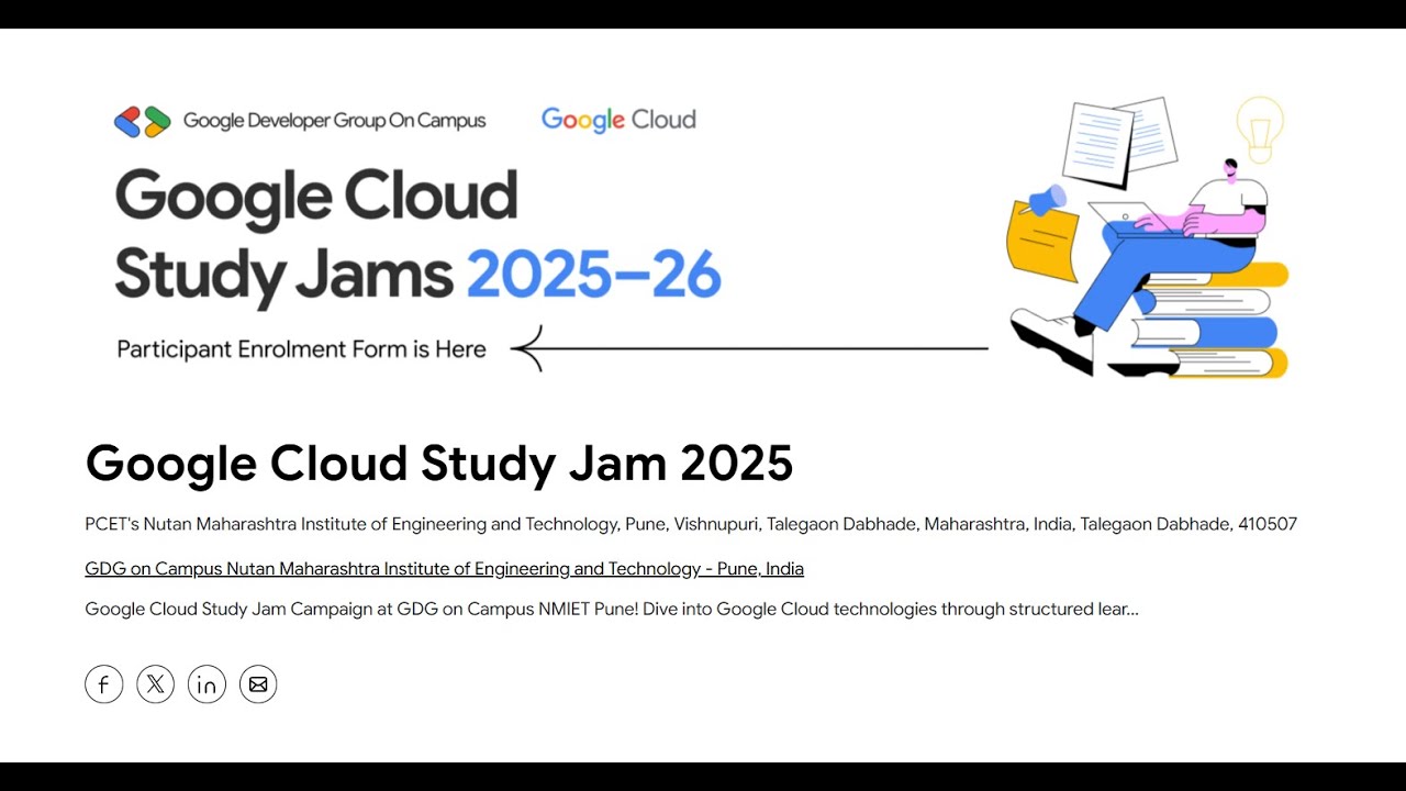 Google Cloud Study Jams 2025 - What to do after Registration done