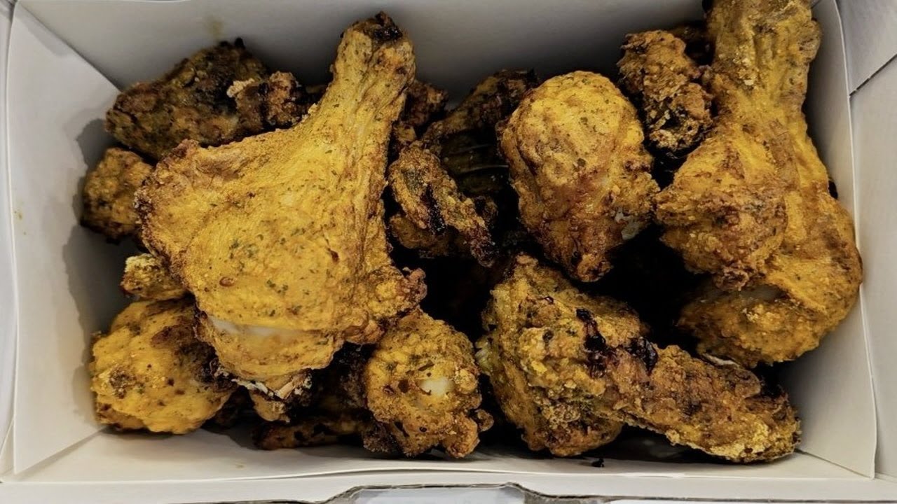 [내돈내산 치킨] 굽네치킨 고추바사삭(고블링, 마블링 소스 추천/Goobne Chicken/Chili pepper crispy chicken/roasted chicken)
