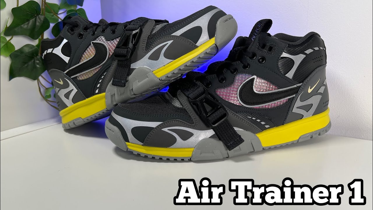 Air Trainer 1 Dark Smoke Grey Review& On foot