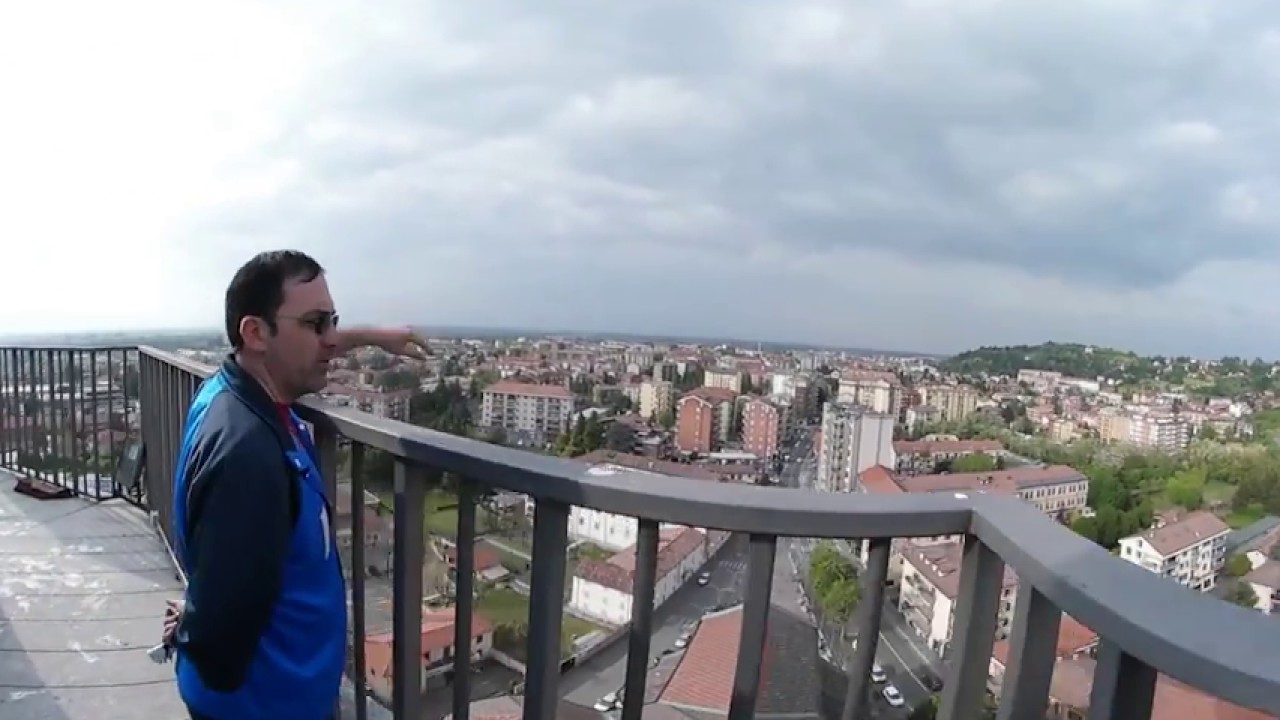 Madonna della Guardia Tortona - la torre in 360 grade