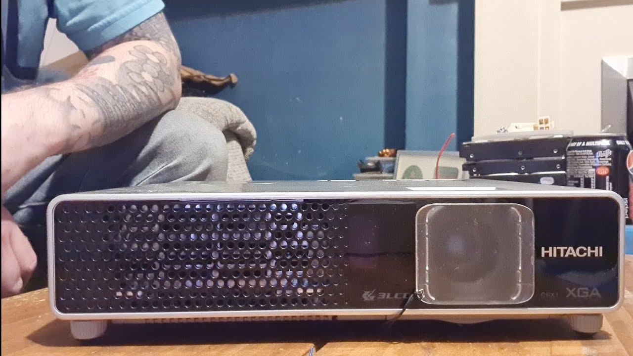 Scrapping a Hitachi video projector. Is there anything inside other than projector lenses?