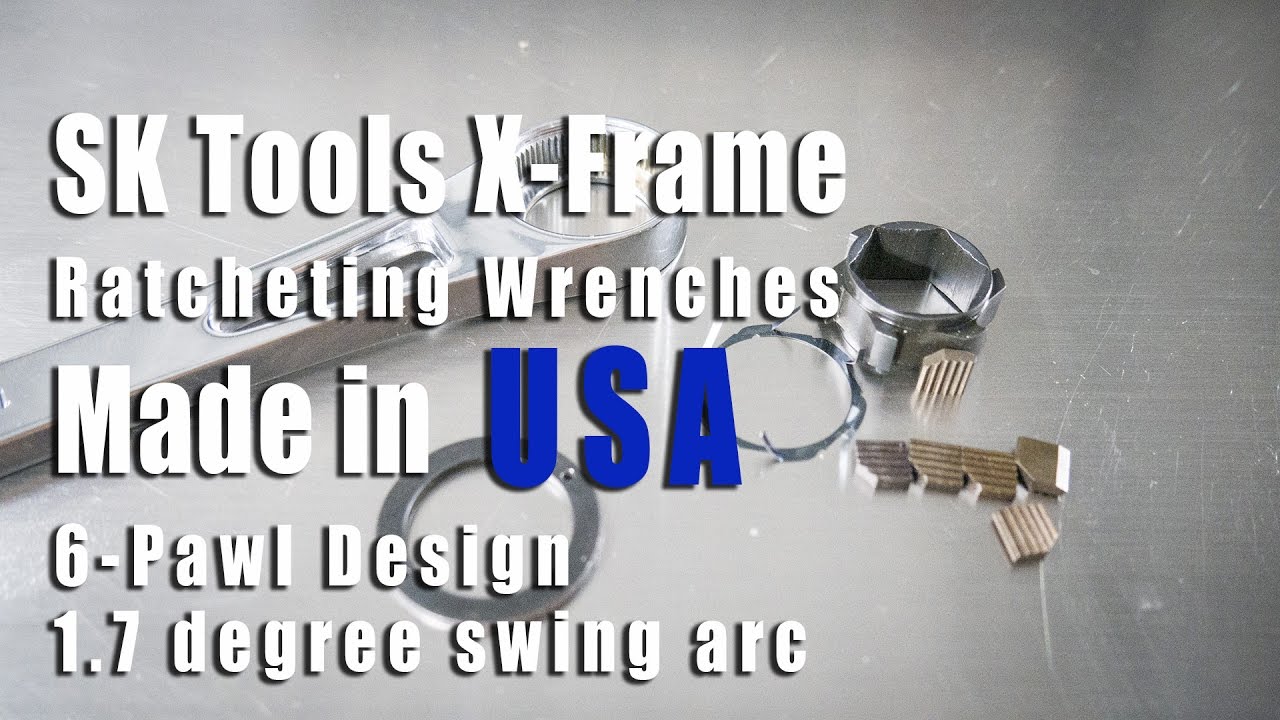 SK X-Frame Ratcheting Wrench MADE IN USA
