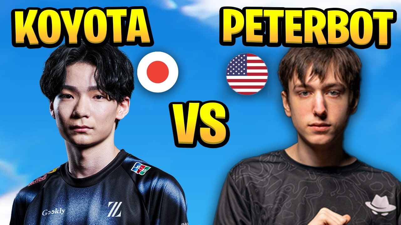 Peterbot 1v1 сражается с Coyote! (азиатский Peterbot) и FNCS Pro-Am
