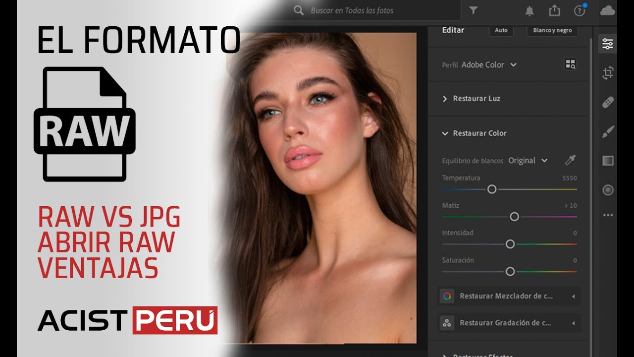 ¿Qué es formaro RAW?, como abrir archivos o imagen RAW,
