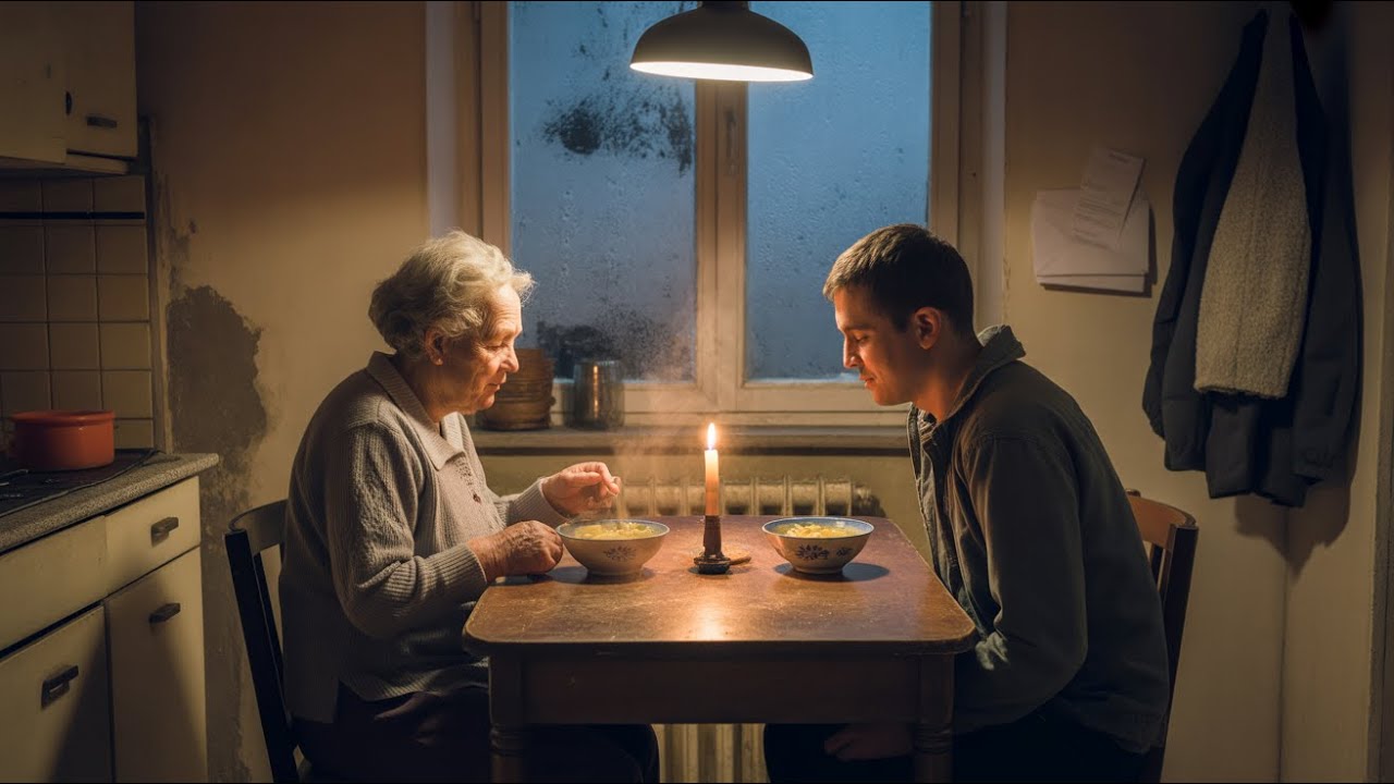 An Heiligabend teilte eine Großmutter ihr letztes Essen… am Morgen kam der Anwalt