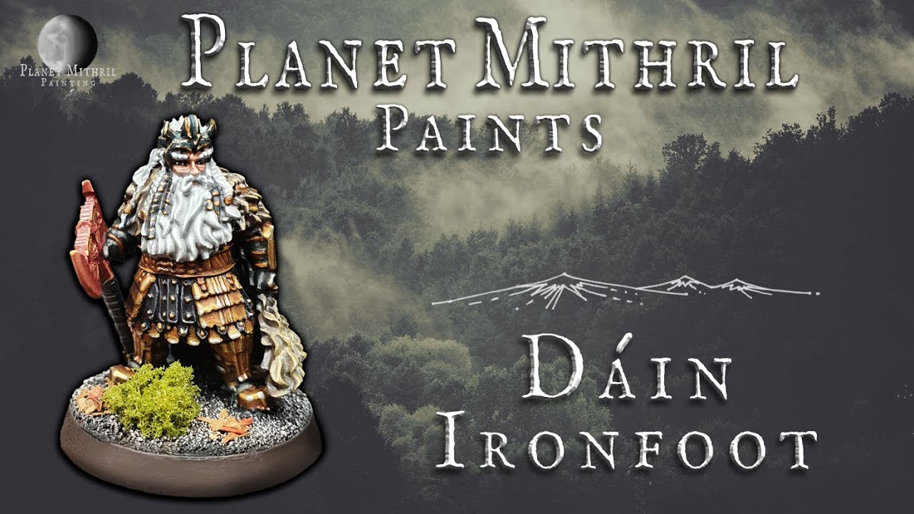 Dain Ironfoot - Lord of the Rings MESBG Painting Tutorial