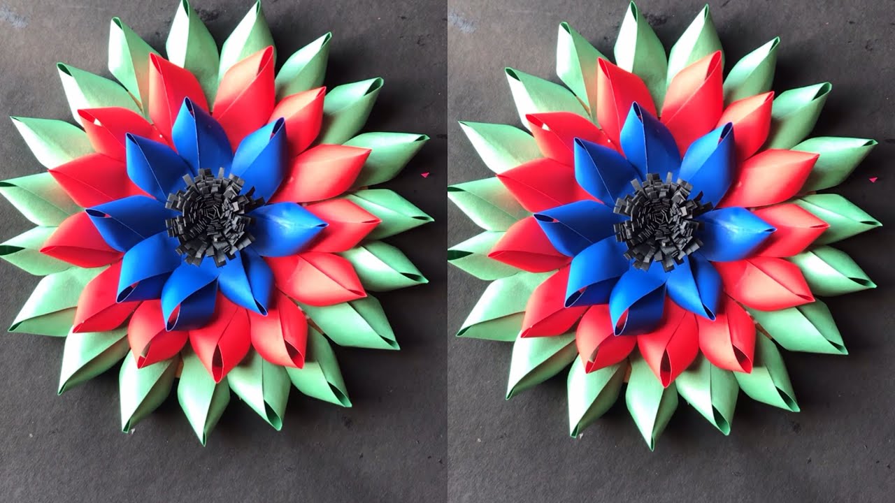 Beautiful paper wall hanging craft ideas