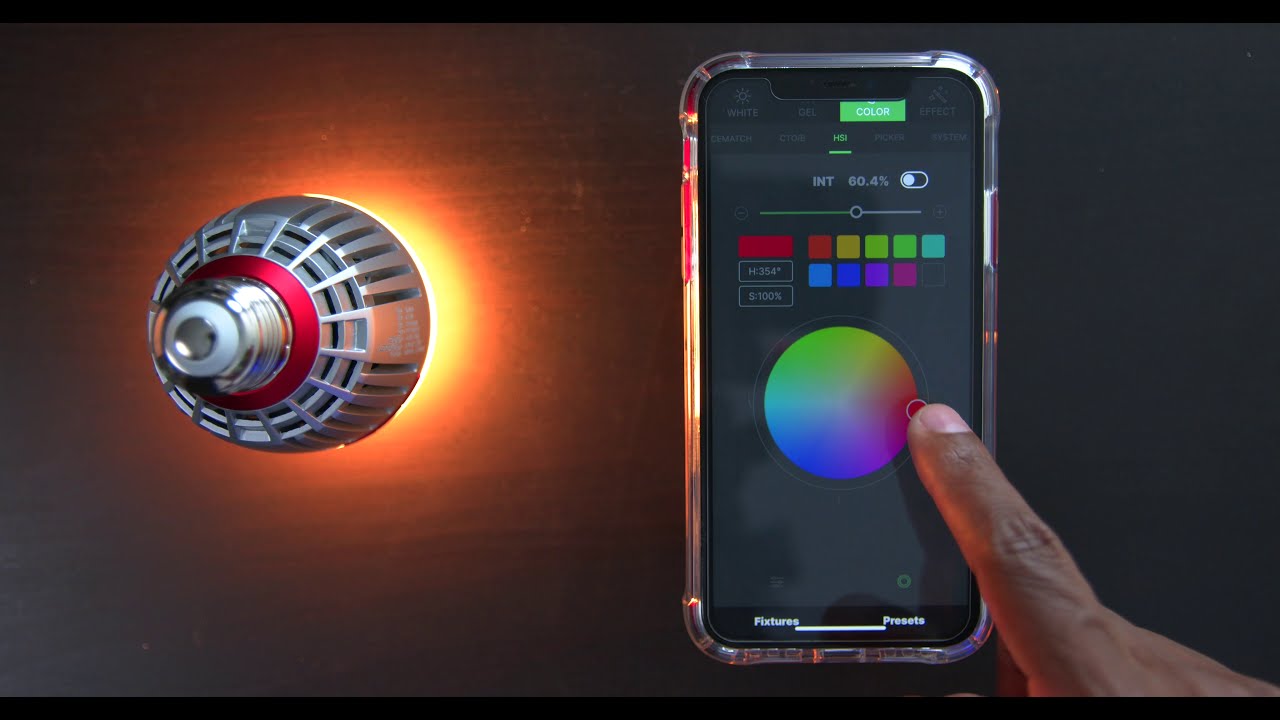 Aputure B7C Accent Smart Bulb | Unboxing And Setup