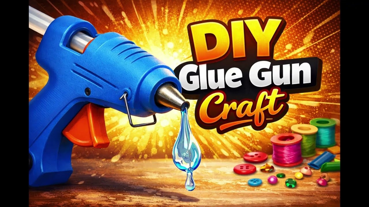 Diy Glue Gun Craft| Bottle Craft| Best out of waste craft #gluegun #bottleart #youtube #diy 
