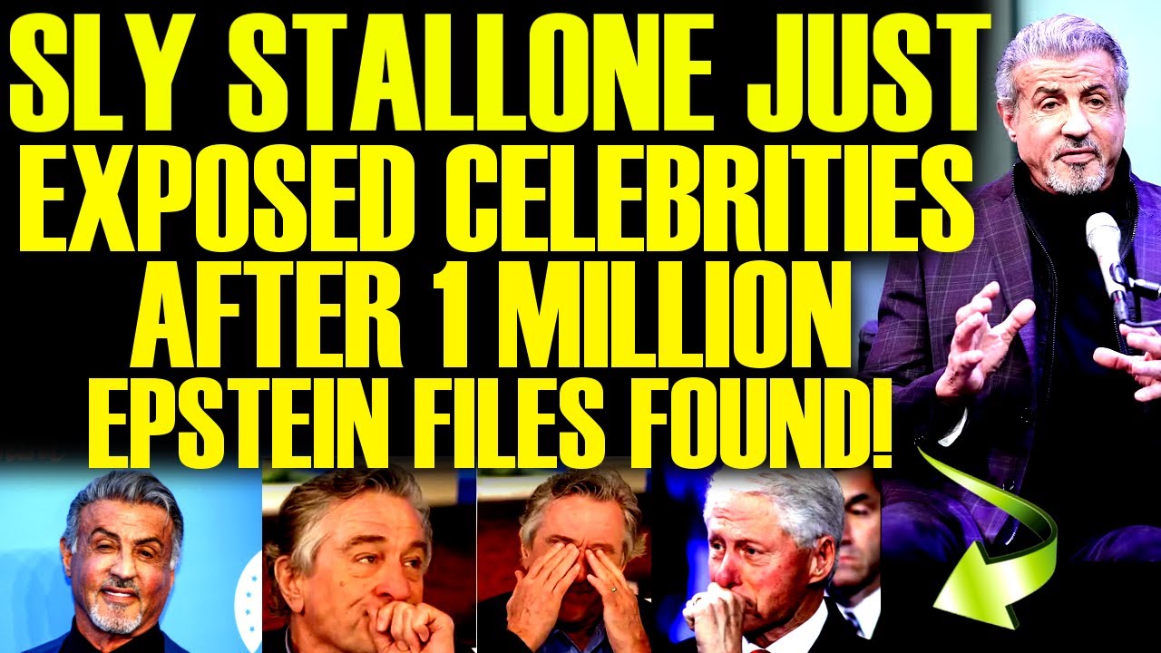 Sylvester Stallone FIRES BACK At Celebrities After 1 MILLION Epstein Files FOUND! & Bill Clinton!